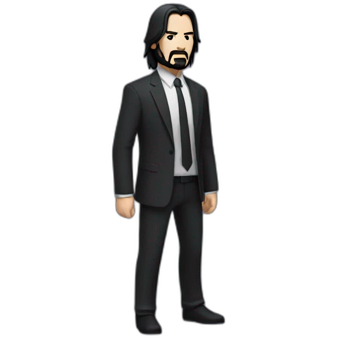 John wick standing position emoji