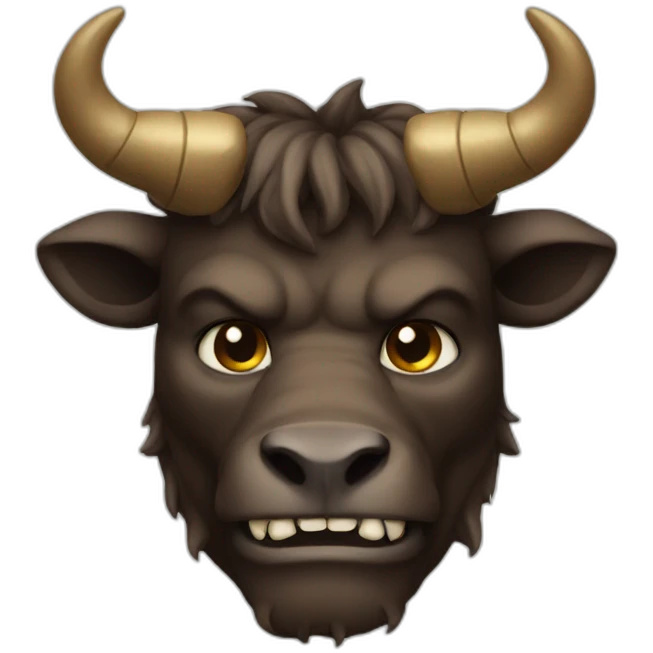 a minotaur emoji