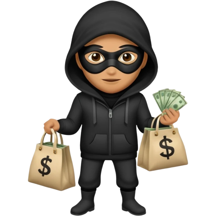 Thief full body emoji