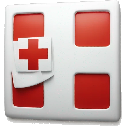 Red cross sign emoji