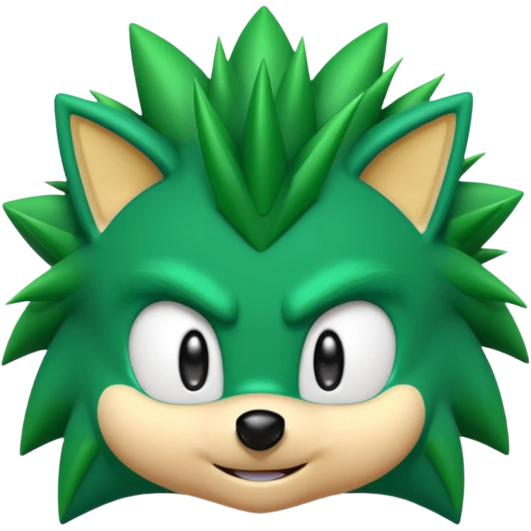 yeşil sonic emoji