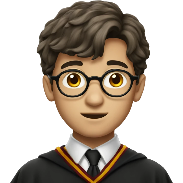 harry potter as student emoji