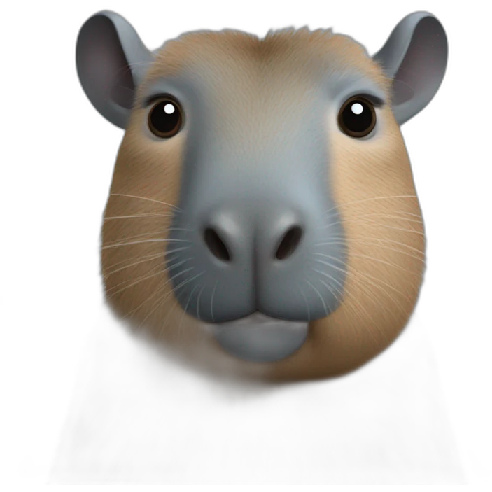 full blue capibara emoji