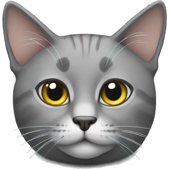 gray cat emoji