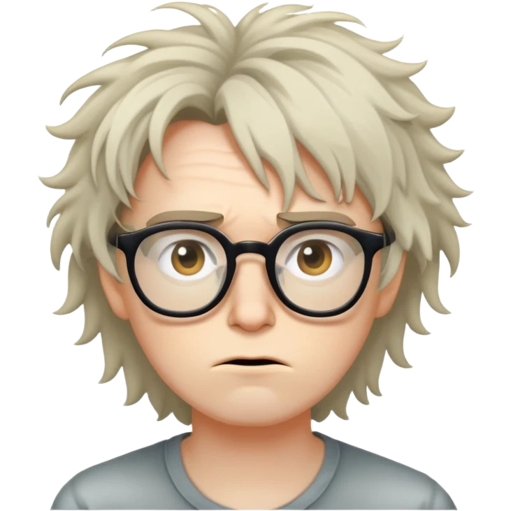 loser with glasses emoji