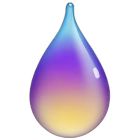 Waterdrop emoji