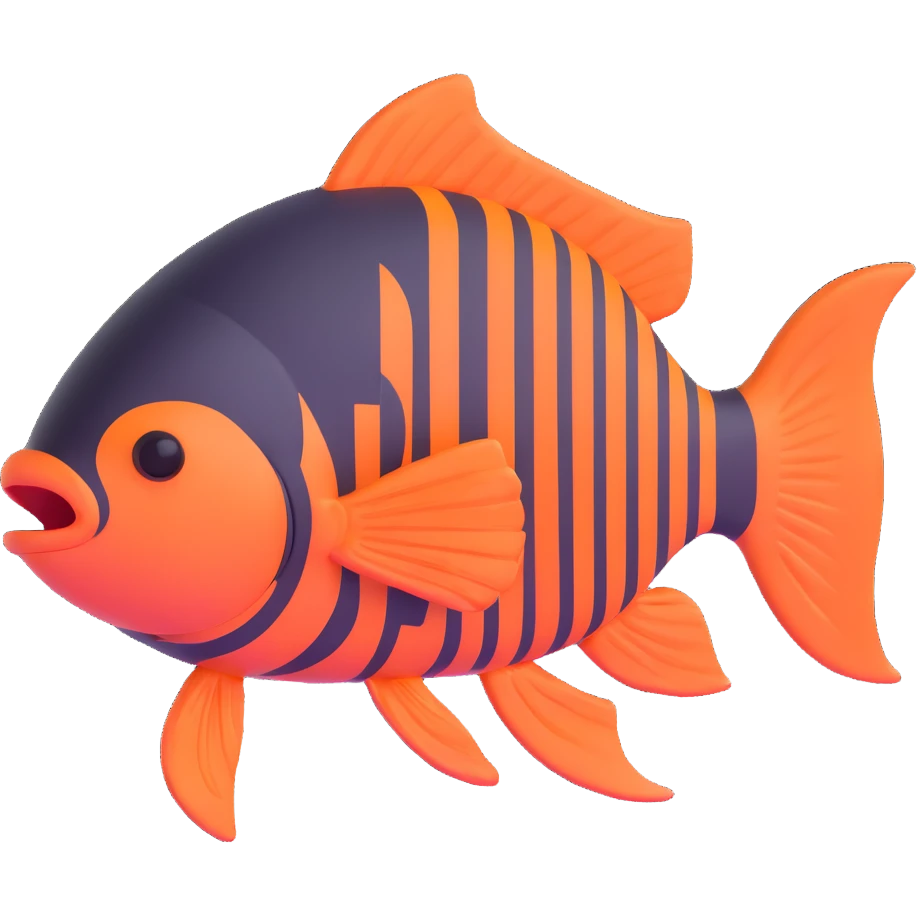 colorful fish emoji