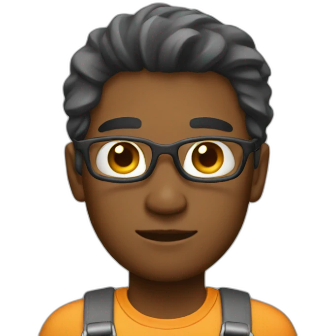 Hard work emoji