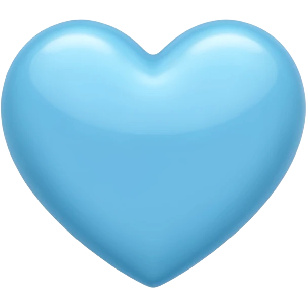 lightblue heart emoji