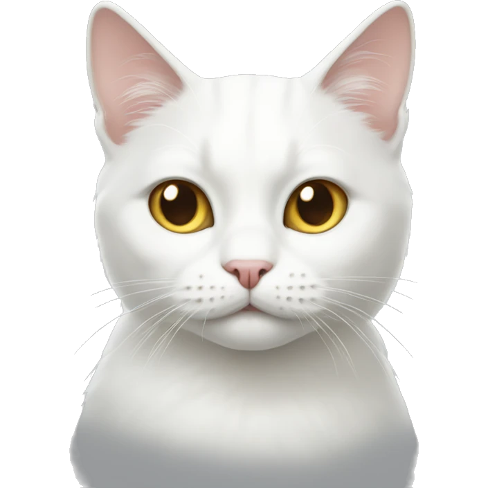 White cat emoji