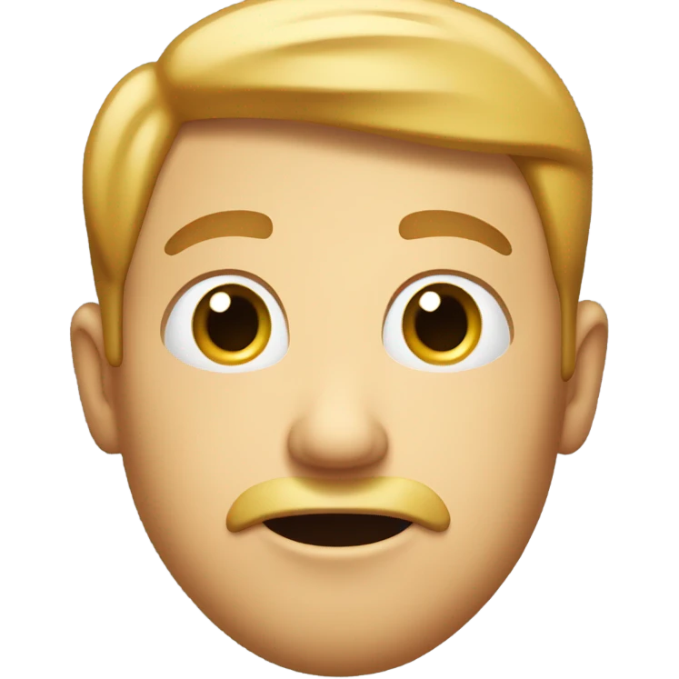 mouth full of water white man emoji