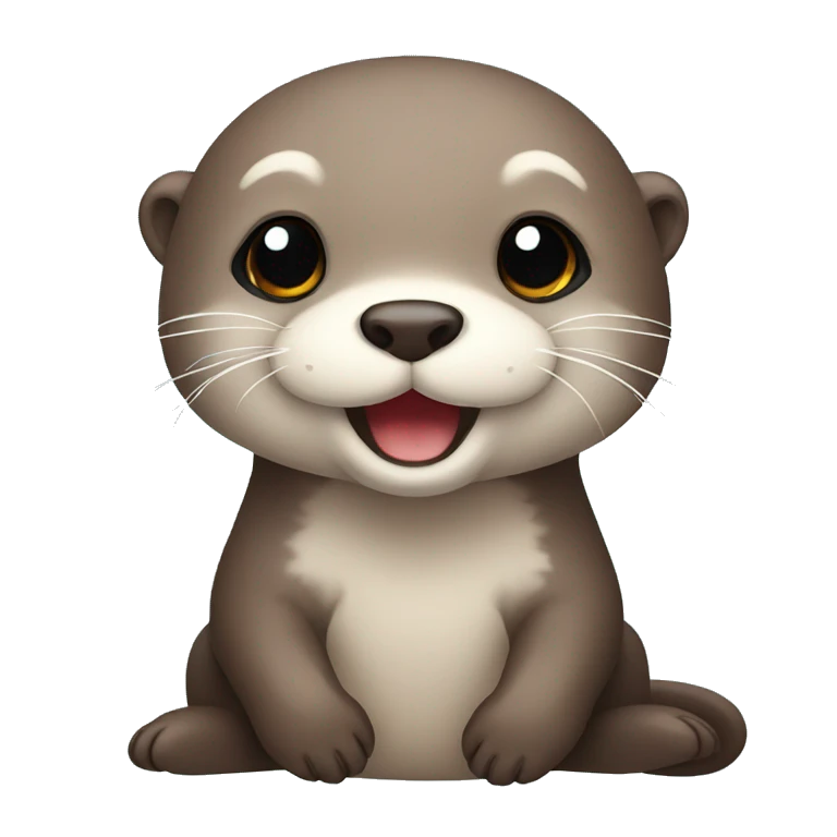 cute otter emoji