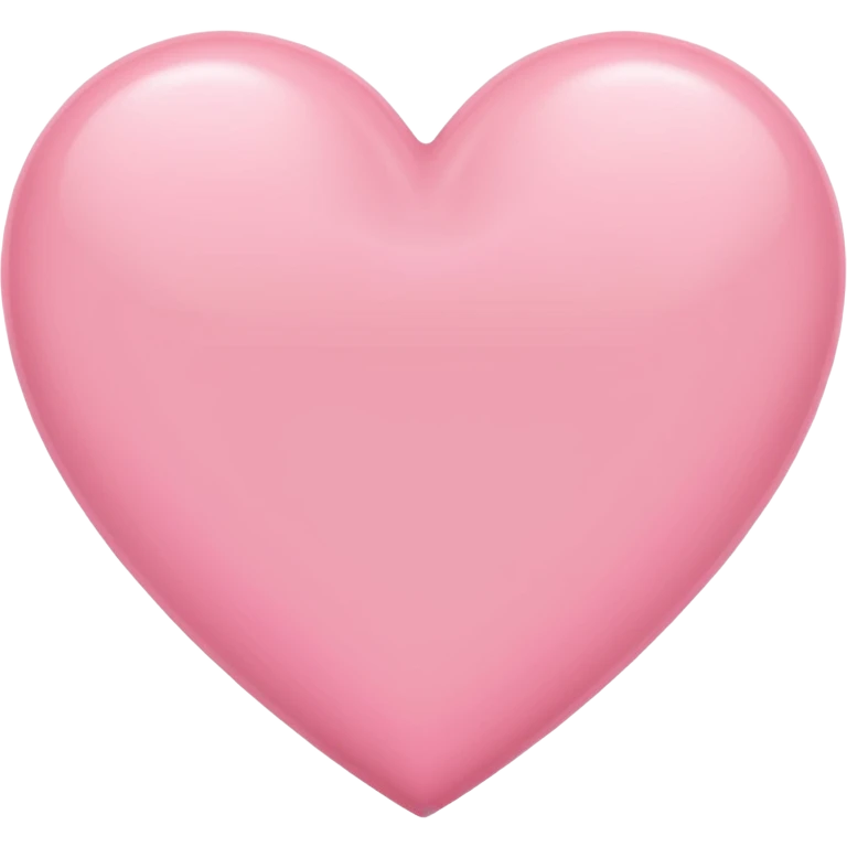 Baby pink heart emoji