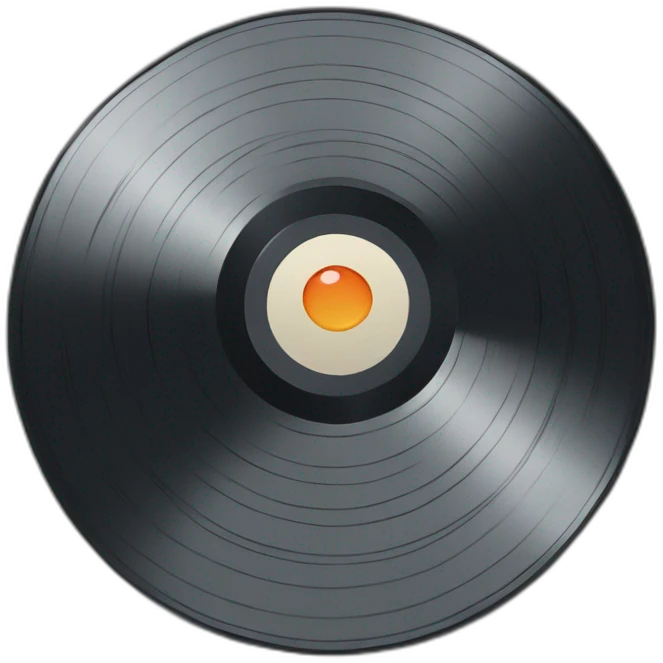 Vinyl record emoji