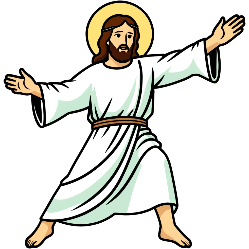Jesus being killed emoji
