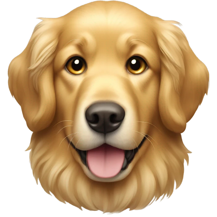 golden retriever  emoji