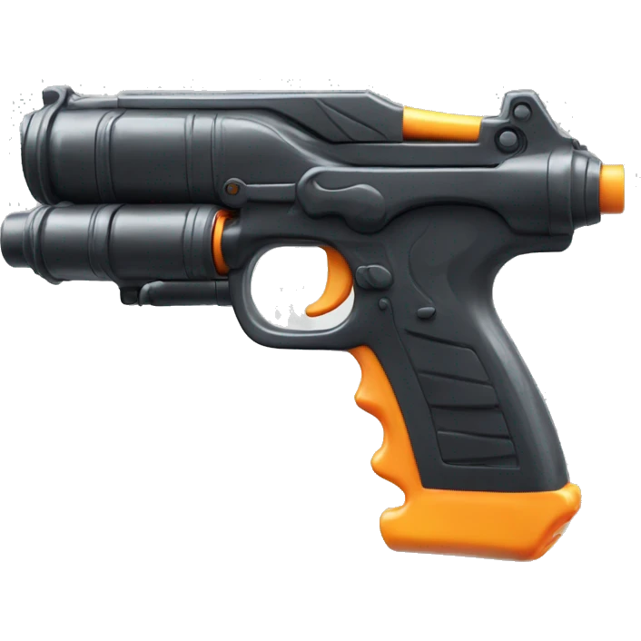 Watergun with realistic optic  emoji
