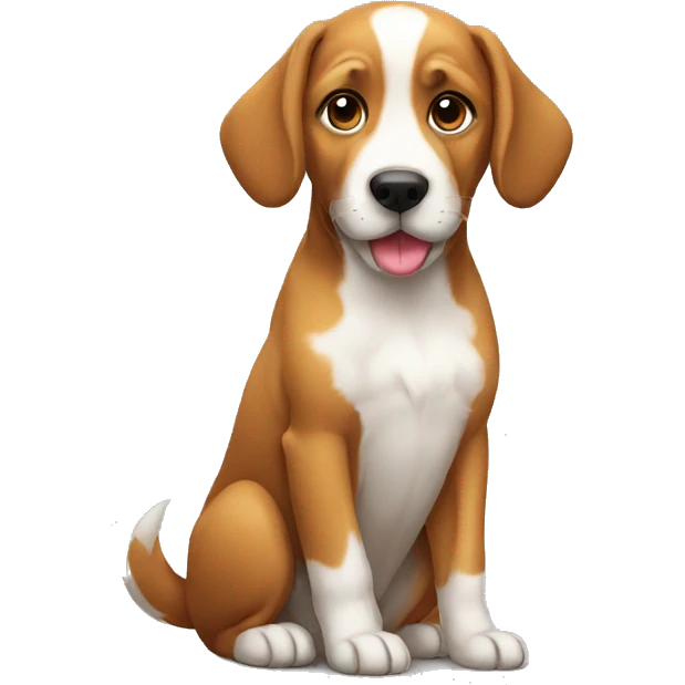 dog sitting  emoji