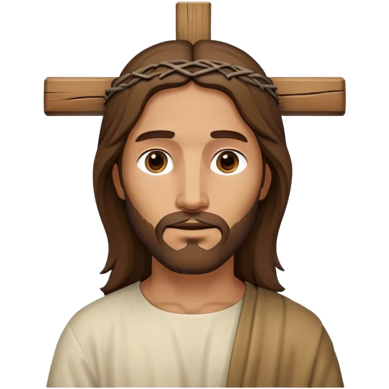 Jesus cross emoji