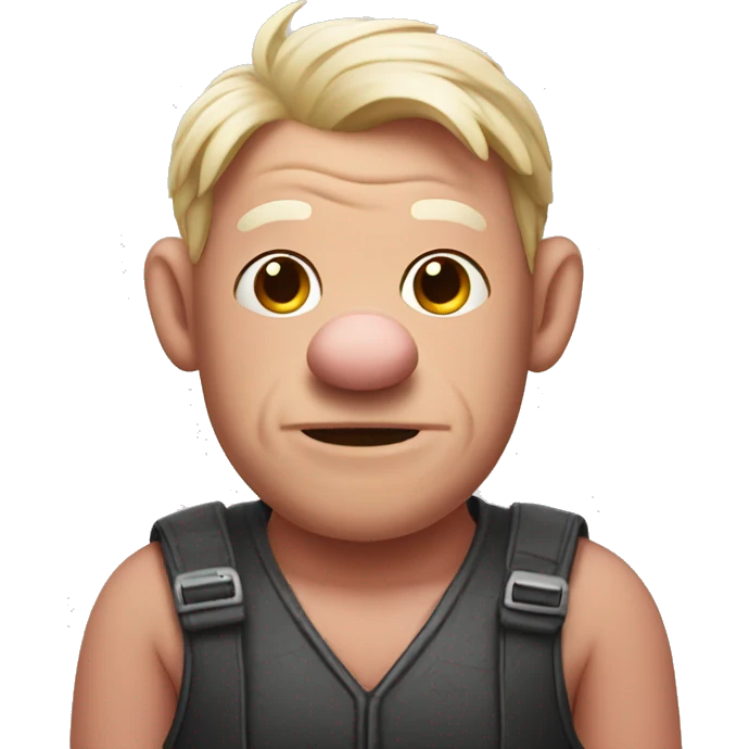 Pig man emoji