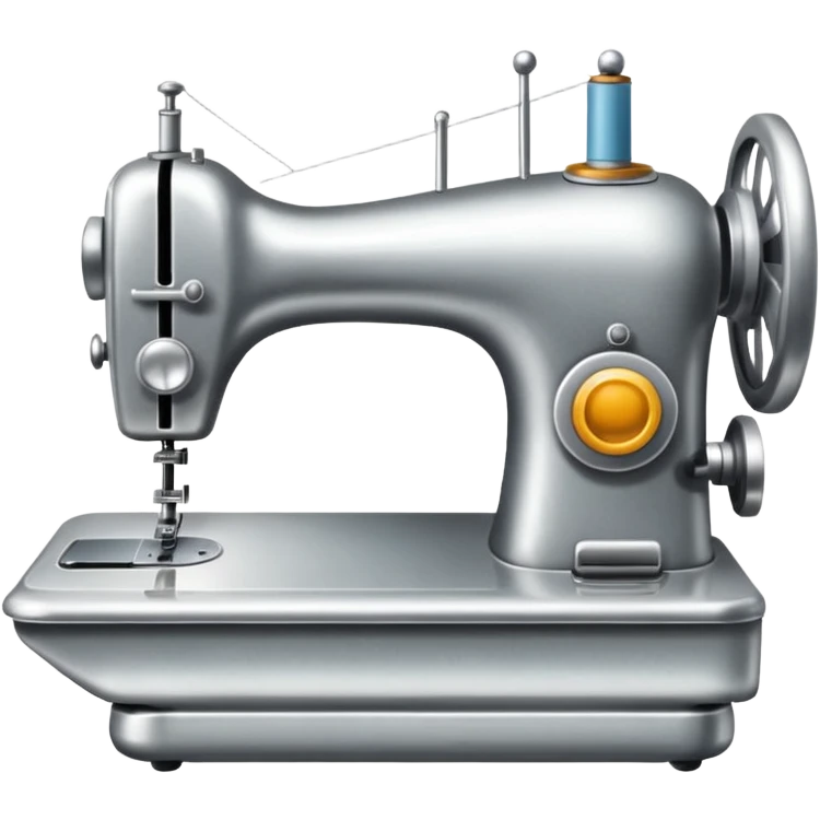 Creame un emoji de una maquina de coser emoji