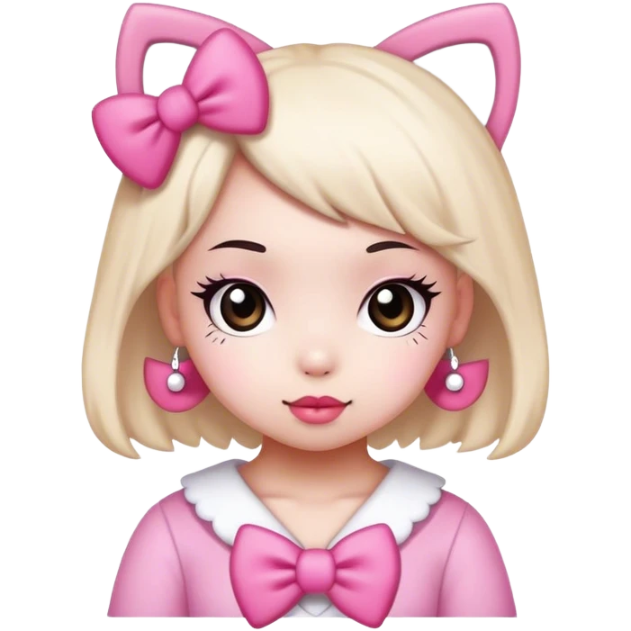 Hello kitty kuromi emoji