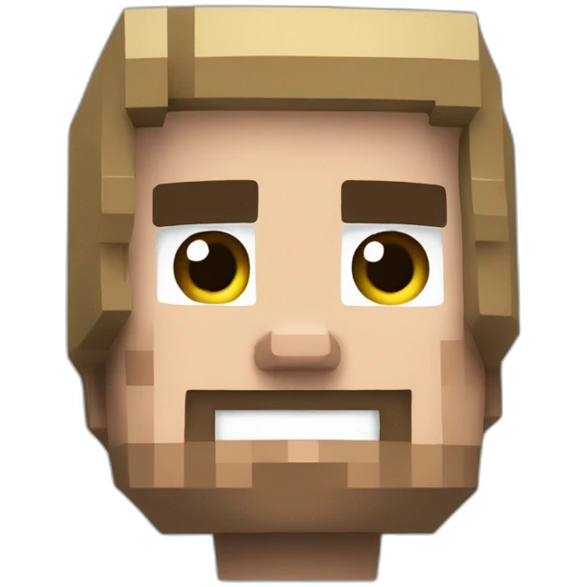Steve Minecraft emoji