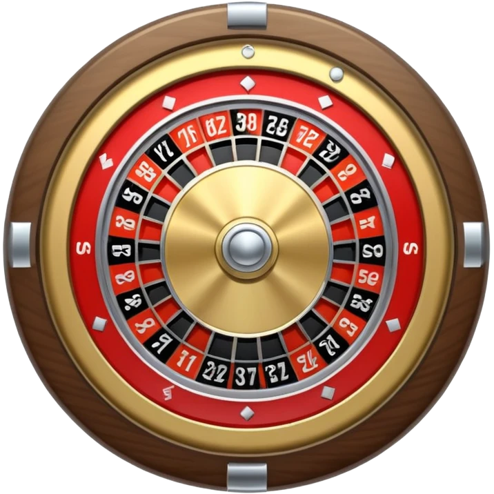 randomized roulette wheel spinner emoji