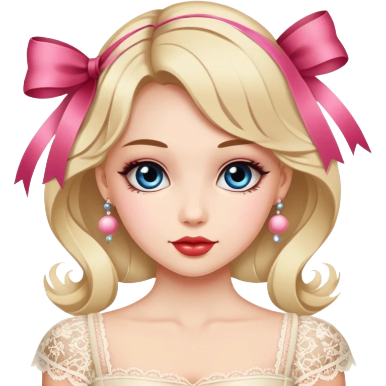 Girl coquette emoji