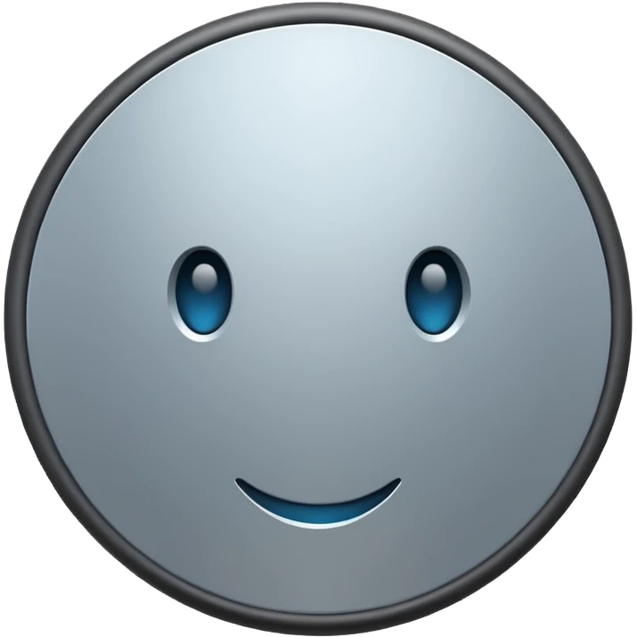 Metal matte circle, color - B9975B emoji