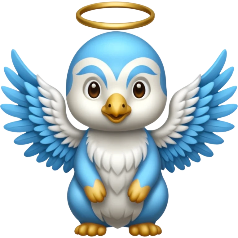 un animal ange de mongolie emoji