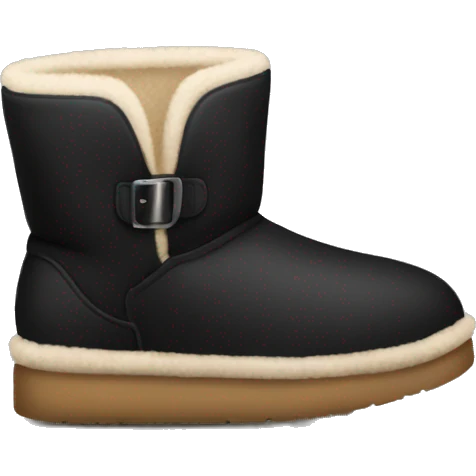 Black tasman uggs  emoji