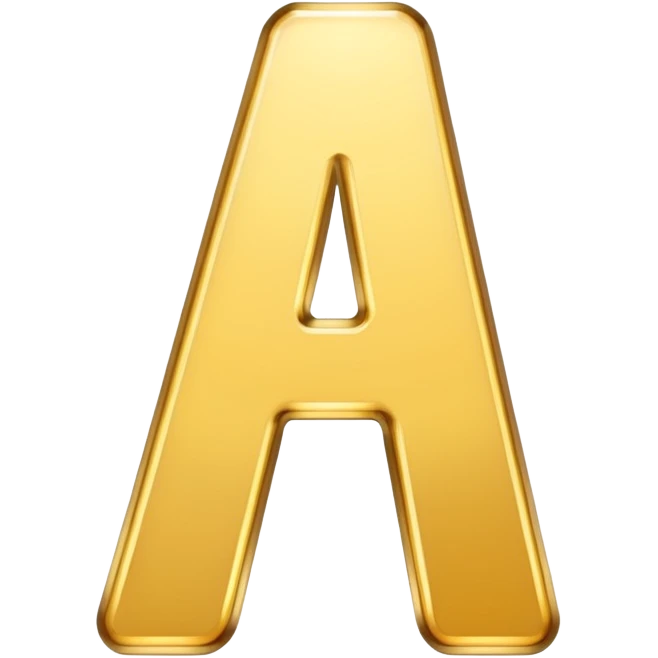 shiny gold line emoji