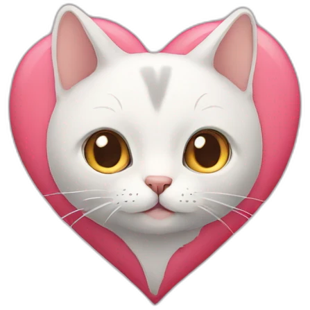cat heart emoji
