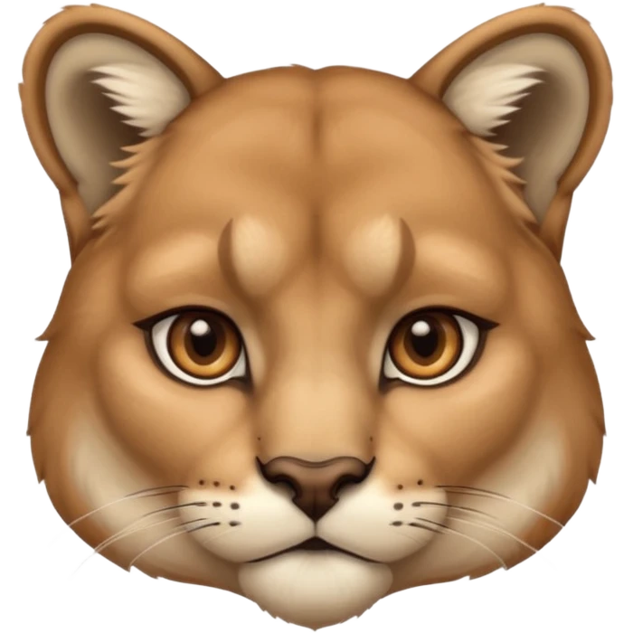 Cute Cougar emoji