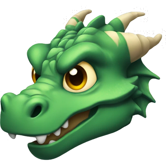 Cute dragon head emoji