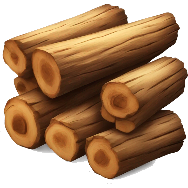 wood logs emoji