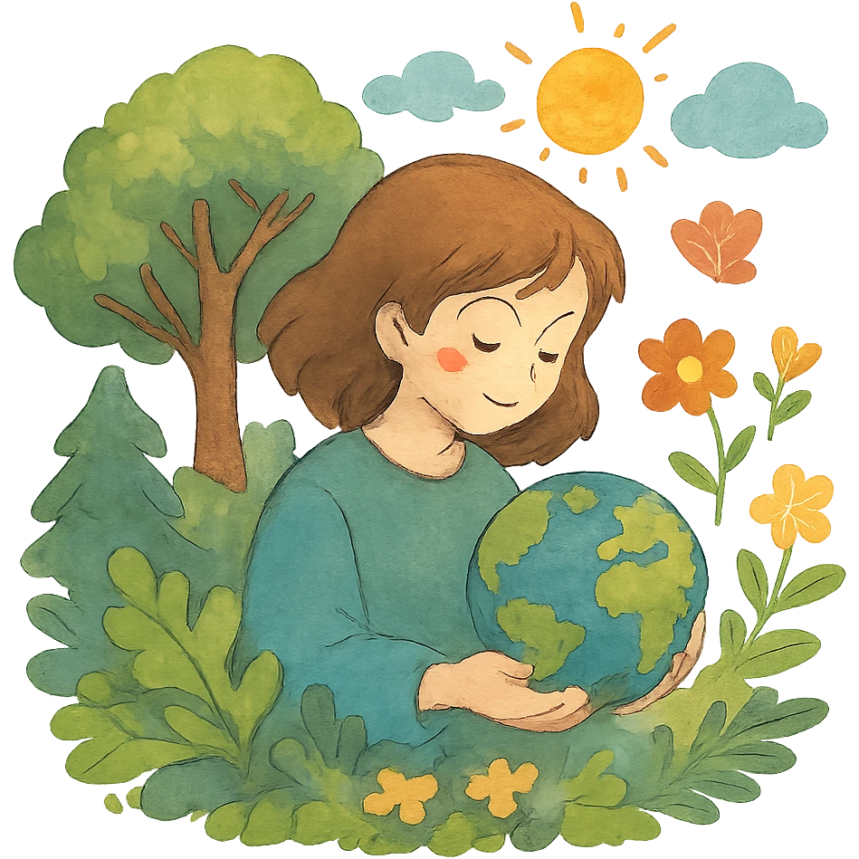 ghibli style ecology emoji