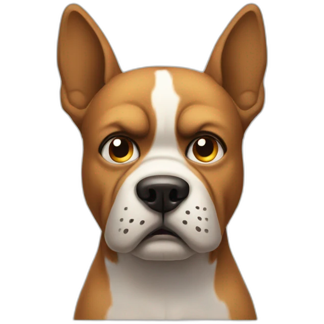 angry dog emoji