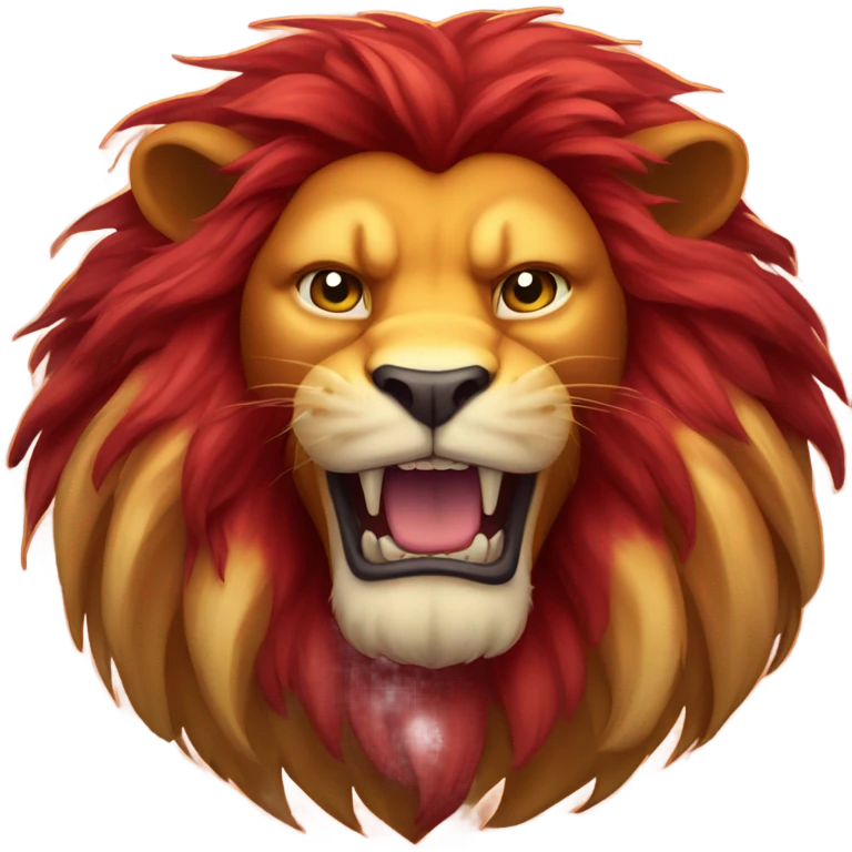 red lion emoji