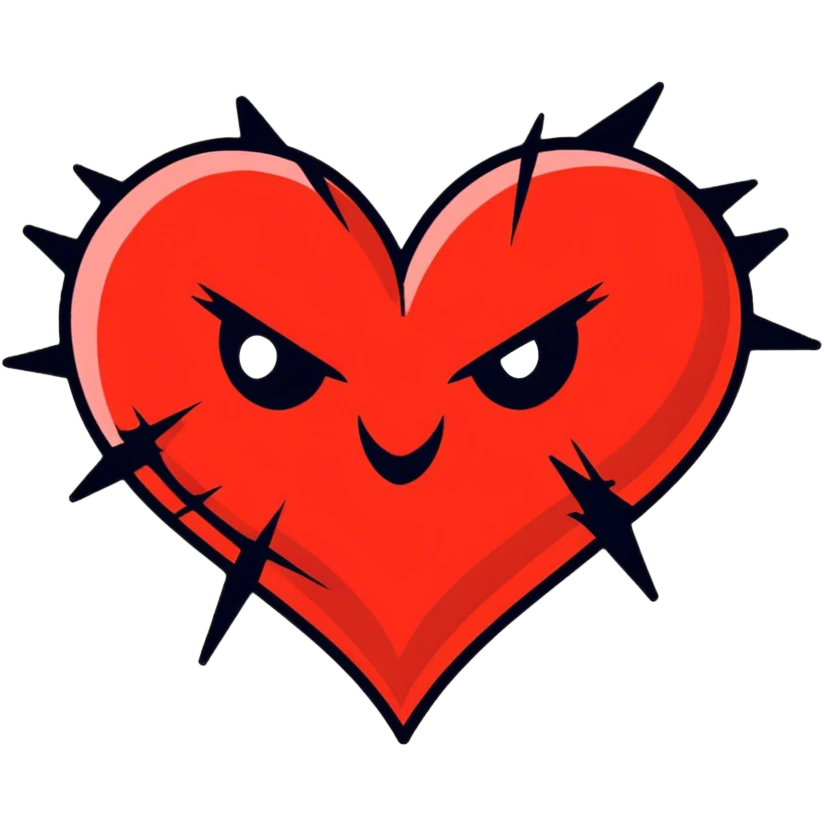 Heart attack  emoji
