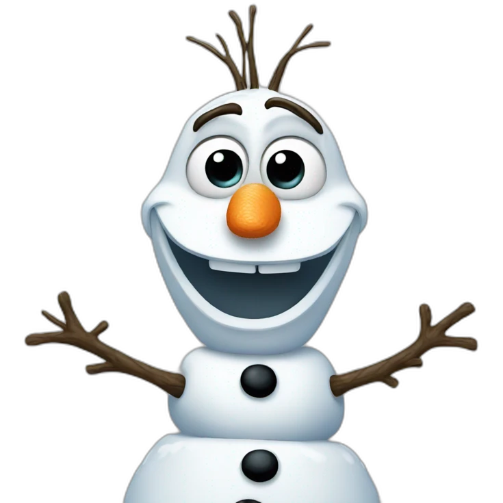 Olaf emoji