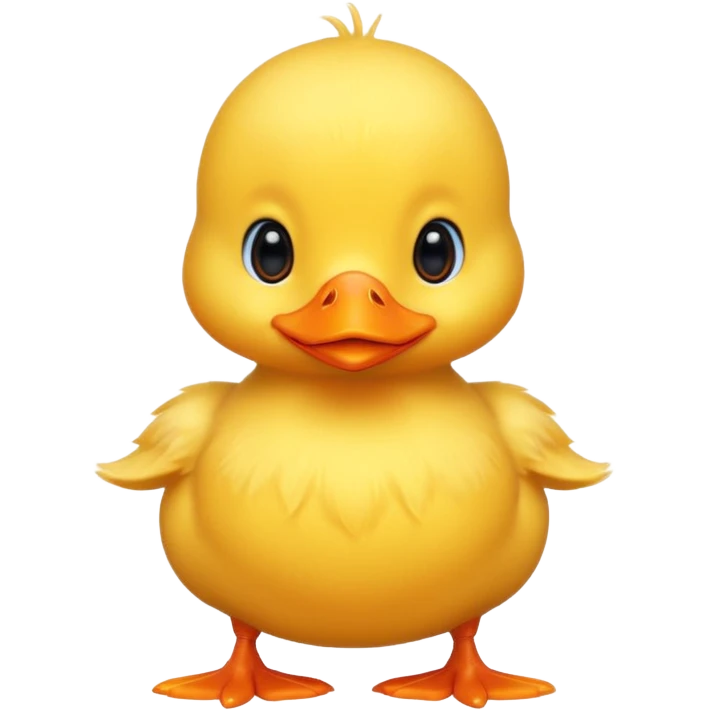 baby yellow duck emoji