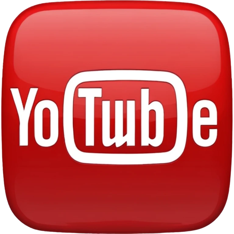 le logo youtube emoji