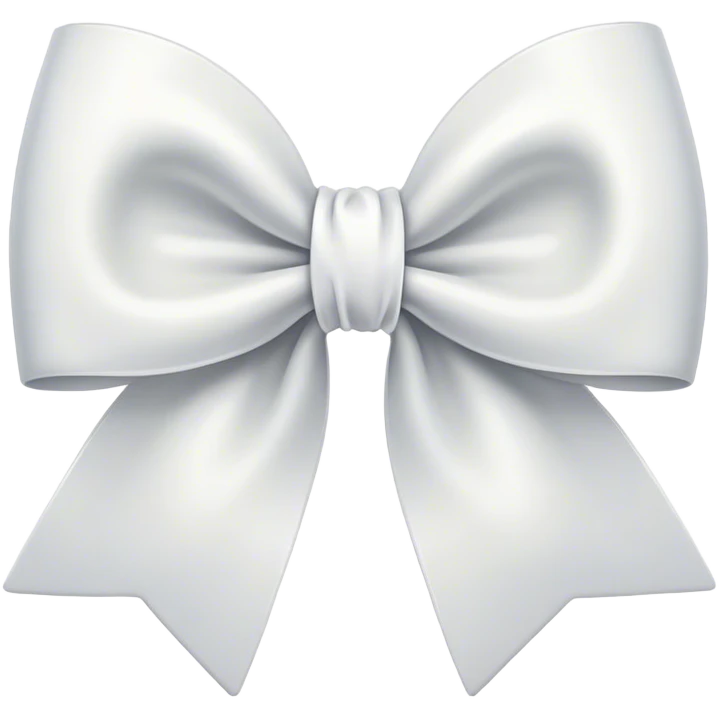 lazo blanco coquett emoji