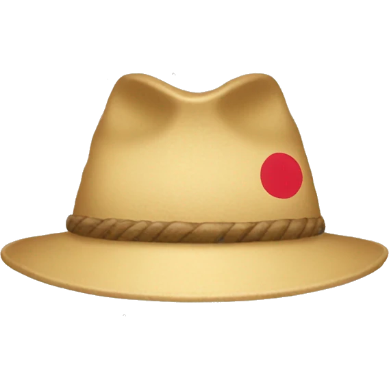 japanese hat only emoji