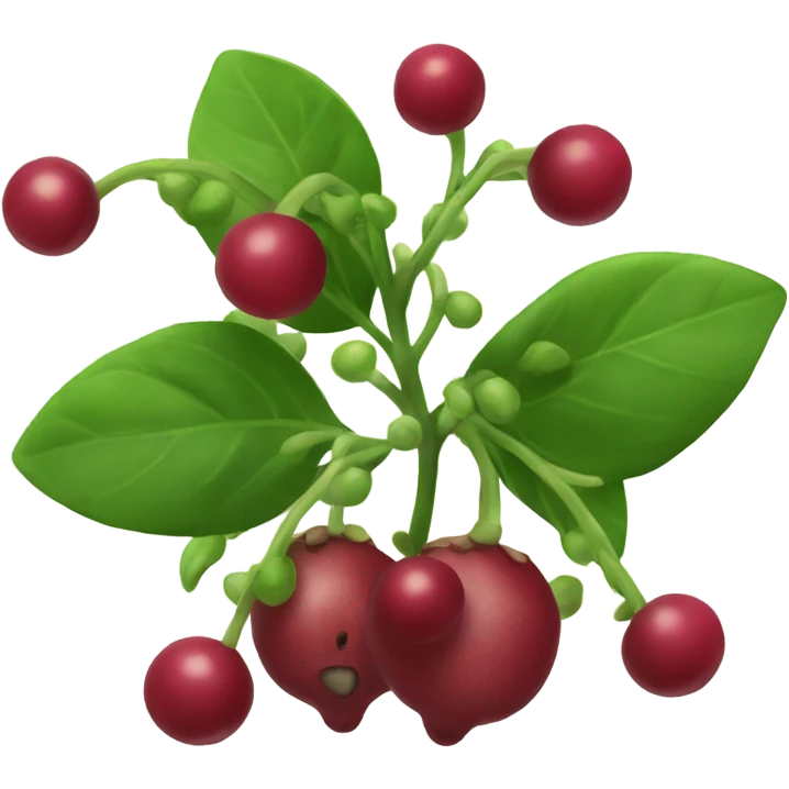 a three little cowberry emoji
