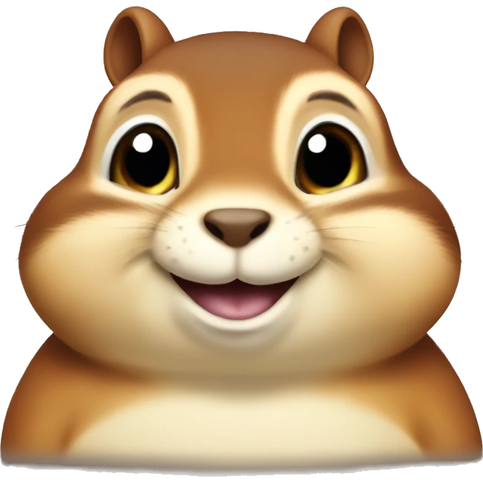 Fat chipmunk emoji