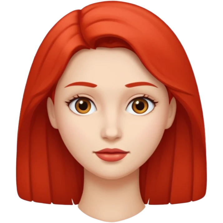 ogeti rossa femine emoji