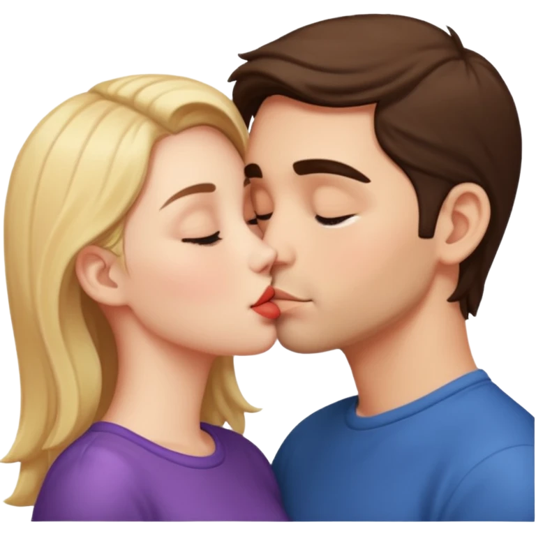 Kissing emoji